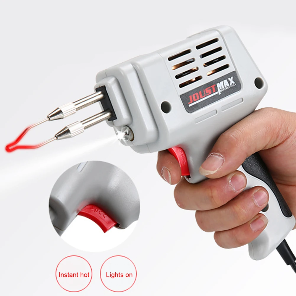 

100W EU Automatic Electric Soldering Iron Tin Gun Rework Station Solder Welding Tool For Circuit Board Wire DIY Tools 2021