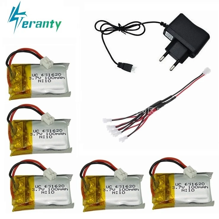 3 7 v 100mah литий полимерный Батарея + Зарядное устройство для Cx 10 10a FQ777 124 Q4 Wltoys V272