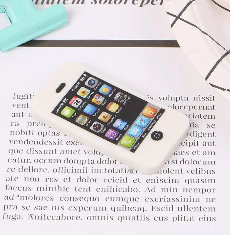 Из мультфильма Холодное сердце 1 шт. мобильный телефон в форме резиновый ластик