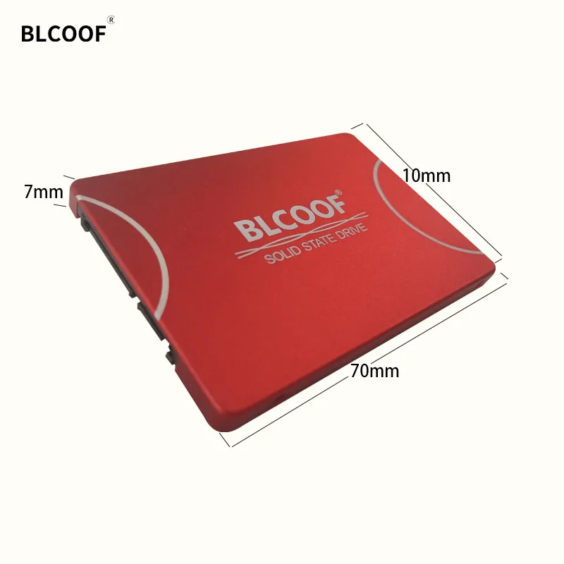 SSD BLCOOF 2 5 дюйма SATA III HHD 512 ГБ Внутренний твердотельный жесткий диск TLC для