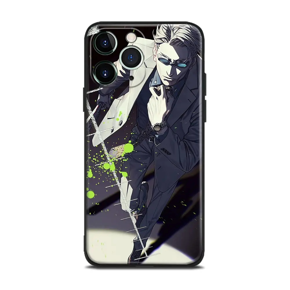 Мягкий ТПУ стеклянный чехол для телефона Kento Nanami juютсу Kaisen аниме IPhone SE 6s 7 8 Plus X Xr Xs