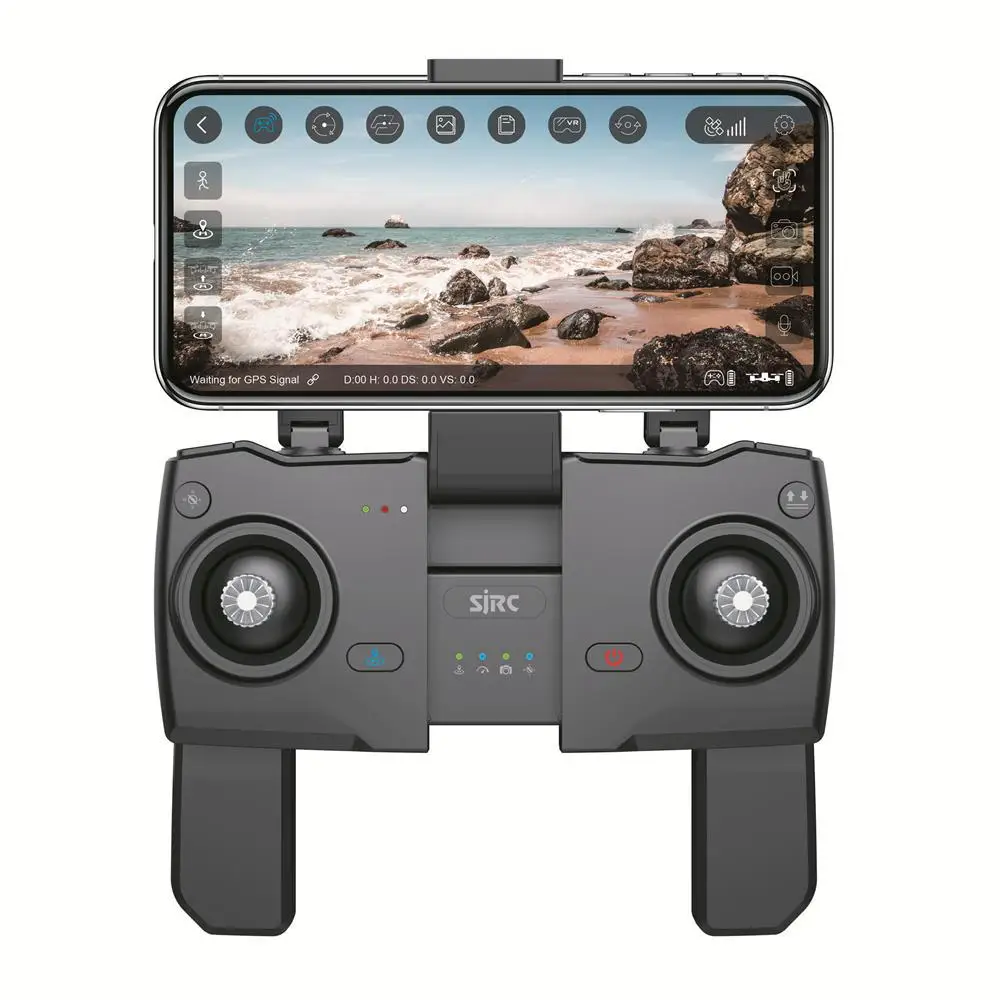 Дрон Квадрокоптер DishyKooker SJRC Z5 Wifi FPV с камерой 1080P двойной GPS динамическое