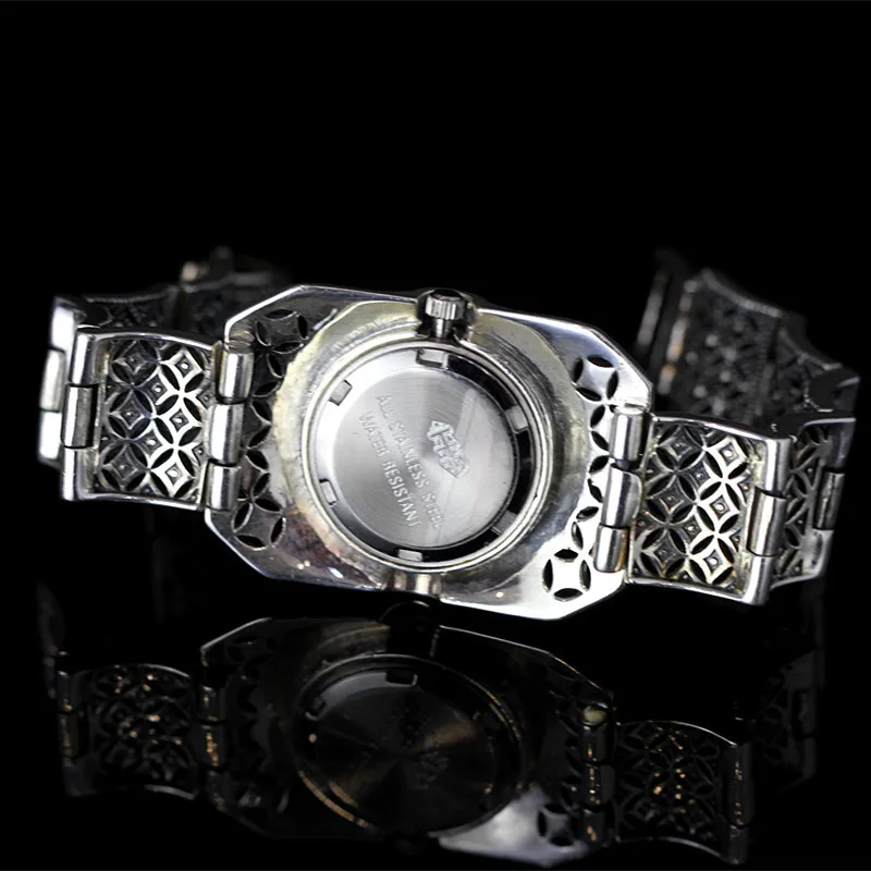 

NEW LIMITED EDITION CLASSIC ELEGANT S925 SILVER PURE THAI SILVER BRACELET WATCHES THAILAND PROCESS RHINESTONE BANGLE DROPSHIP