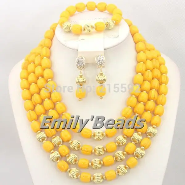 Новый свадебный набор бисера кремового белого цвета в нигерийском стиле из