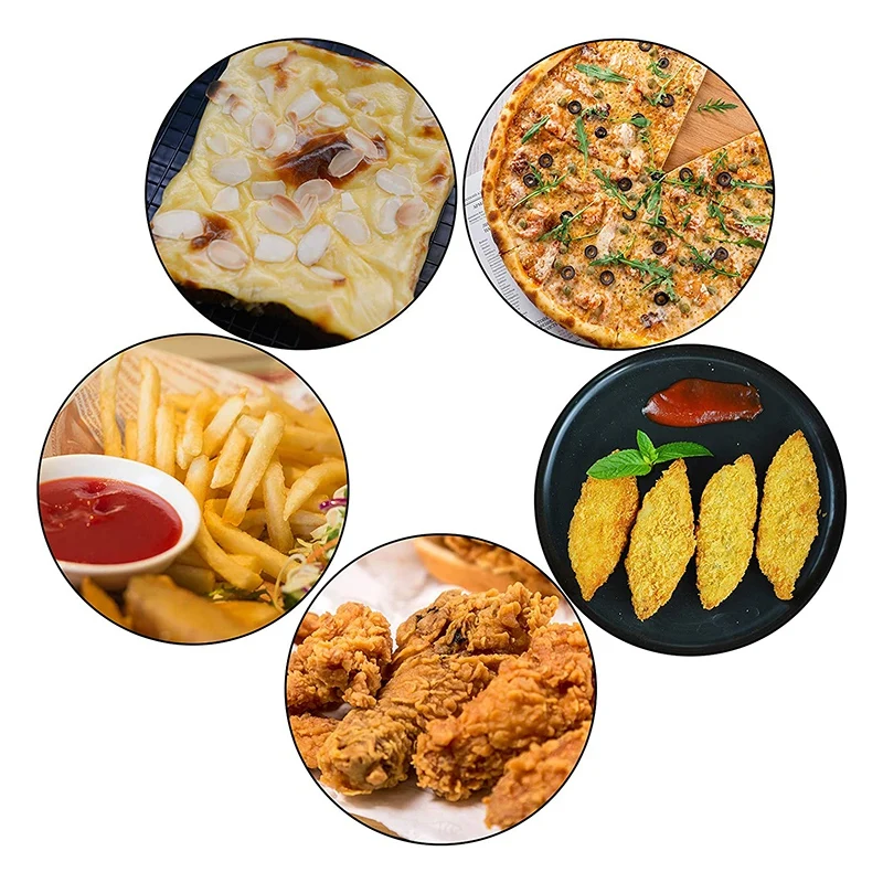 

120Pcs Air Fryer Liner Parchment Paper, Parchment Paper Square Steamer Paper for Air Fryer, Steaming Basket