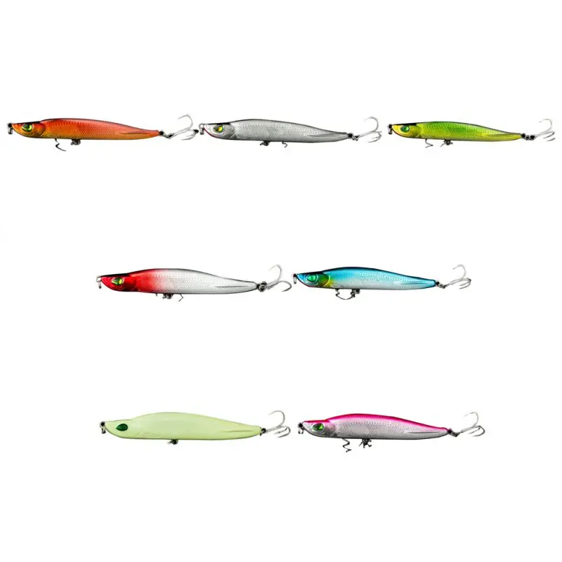 10 см 17 г блесна липкая Приманка погружающаяся приманка для рыбалки карандаш 3D