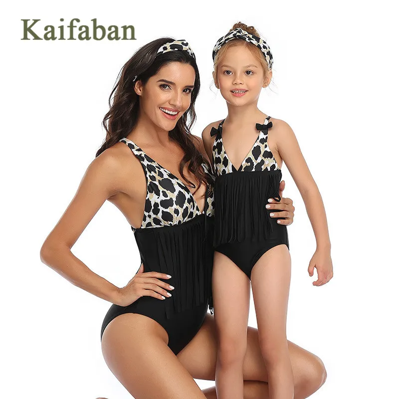 Женский Монокини бикини с высокой талией кисточками и бантом Ретро стиль