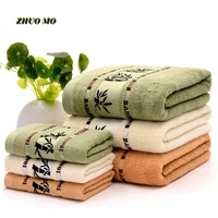 3pcsset fashion soft bamboo fiber microfiber towel beach bathroom for home bath towels for adults super absorbent face towels
