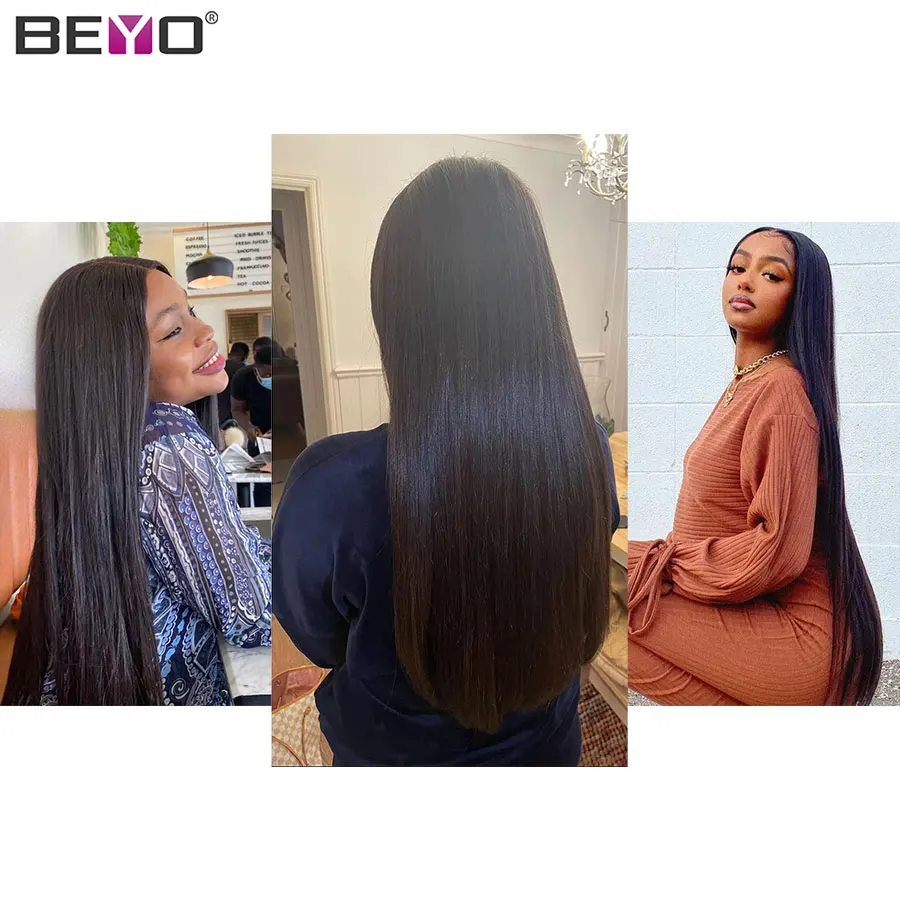 

Straight Bundles Brazilian Hair Weave Bundles 100% Human Hair Bundles 3&4 Bundles Hair Extensions Beyo Remy Hair Free Shipping