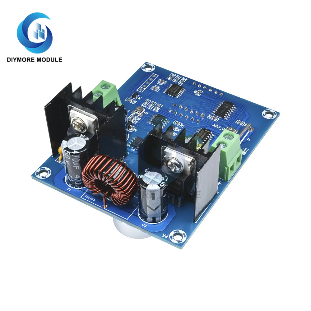 Цифровой стабилизатор напряжения XL4016 понижающий преобразователь модуль 8A 200 Вт