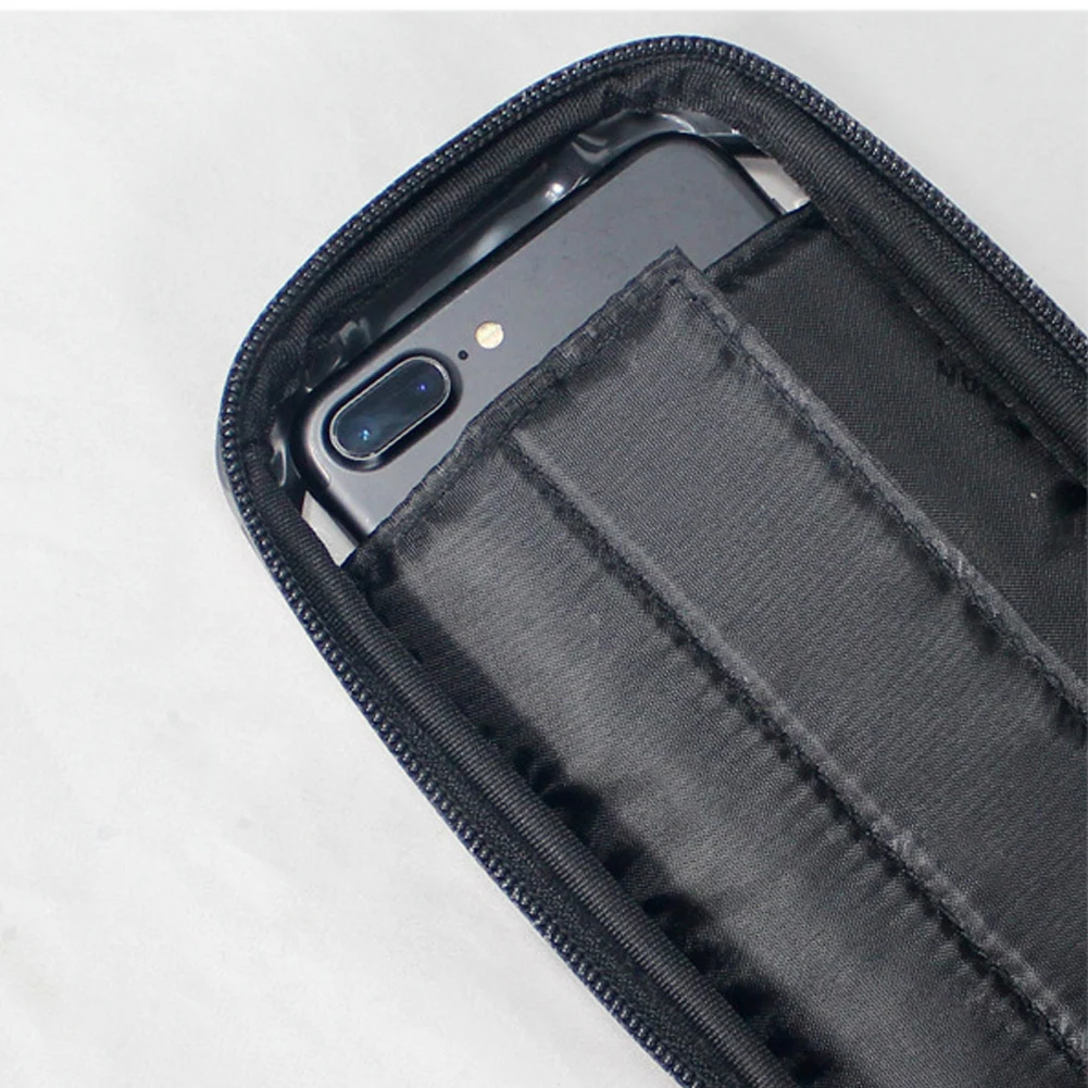 

1PCS Mountain Bike Bag Rainproof Waterproof Front Bag 4.7-6.2inch Mobile Phone Case Bicycle Top Tube Bag Cycling Accessories