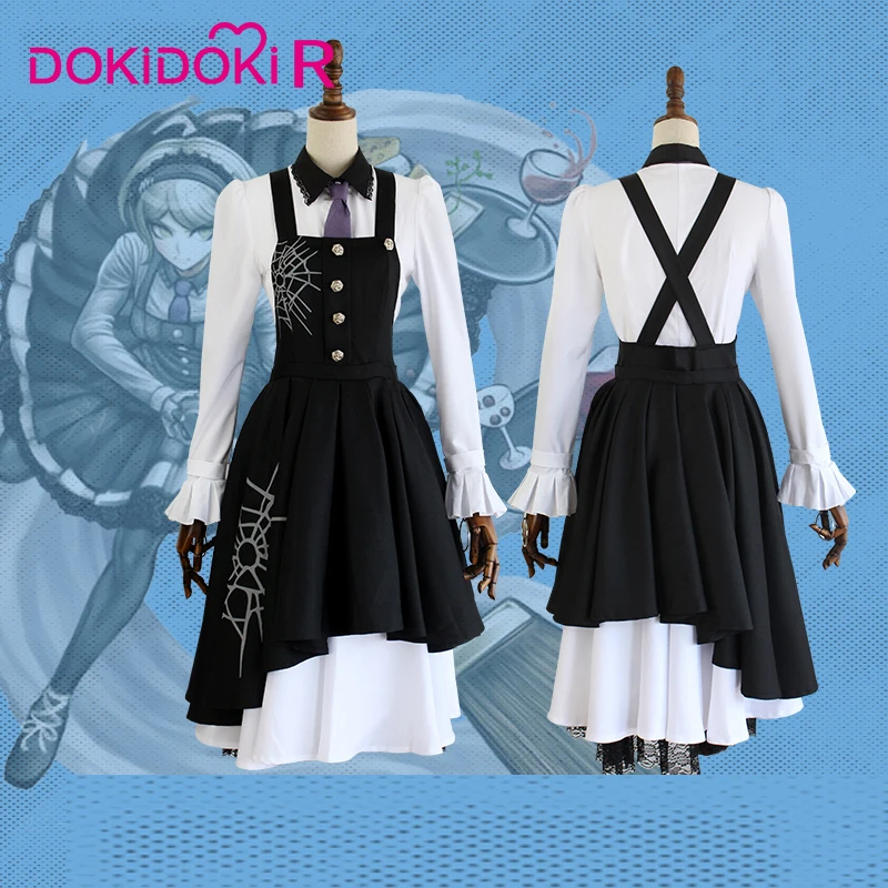 DokiDoki R игра данганронпа Косплей Kirumi Униформа Tojo женский костюм Danganronpa V3: Killing Harmony