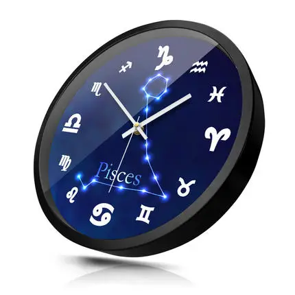 Металлические настенные часы для гостиной модные современные креативные в