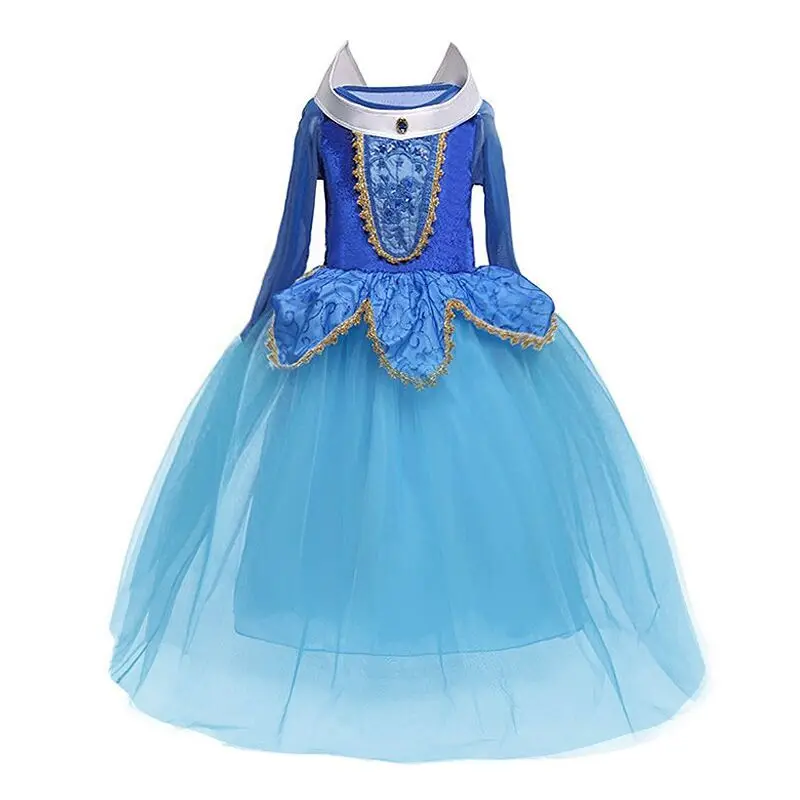 ITEM 14 Рождественское платье для девочек; Vestido; карнавальный костюм принцессы Золушки для детей; Карнавальная Одежда для девочек; детское праздничное платье - Цвет: ITEM 14