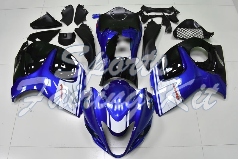 Набор для всего тела GSX R1300 2008 2014 синий черный белый корпус комплекты GSXR 1300