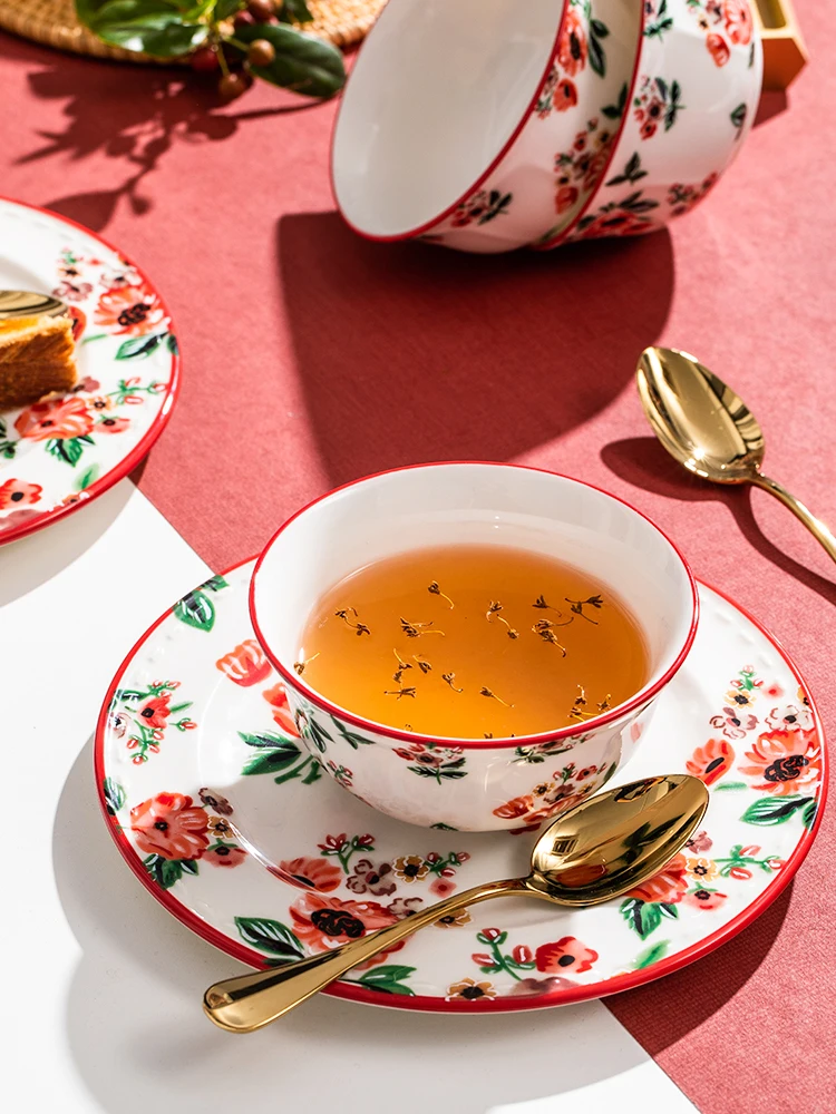 Светильник роскошный набор миски и тарелок Подарочная коробка бытовой