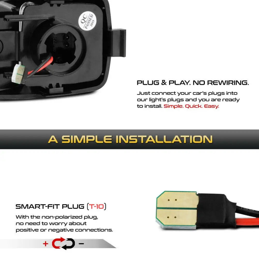2 шт. 12 В светодиодный светильник номерного знака лампы без ошибок автомобильные