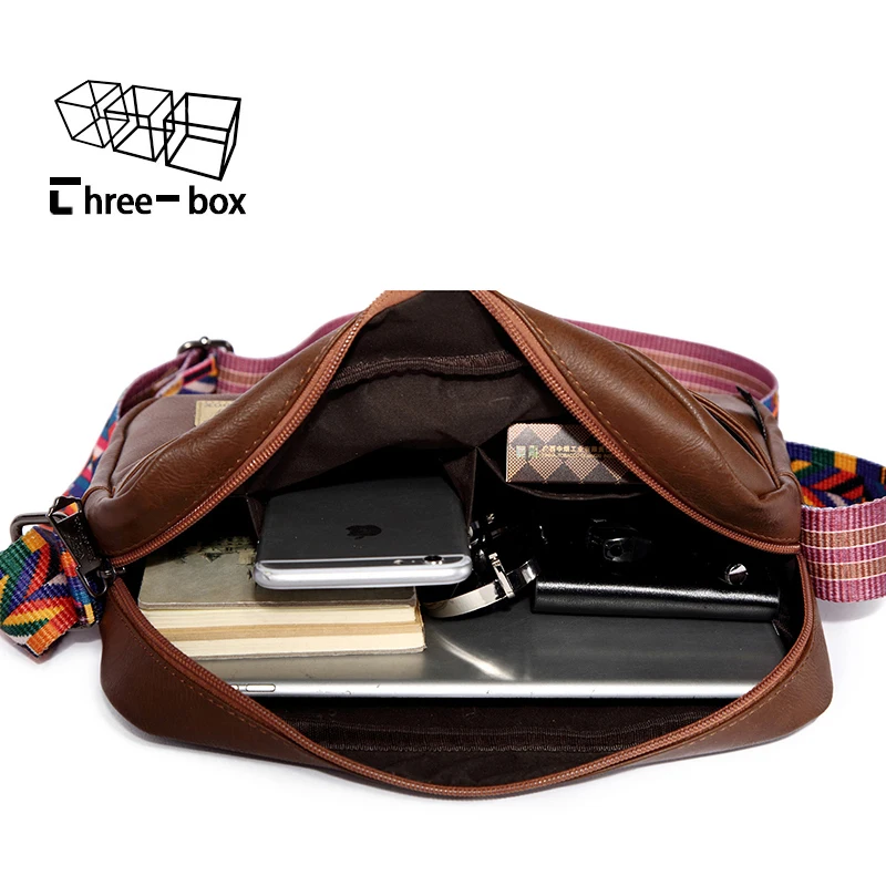 Модные брендовые дизайнерские женские сумки на плечо Женский мессенджер с ленточным соединением