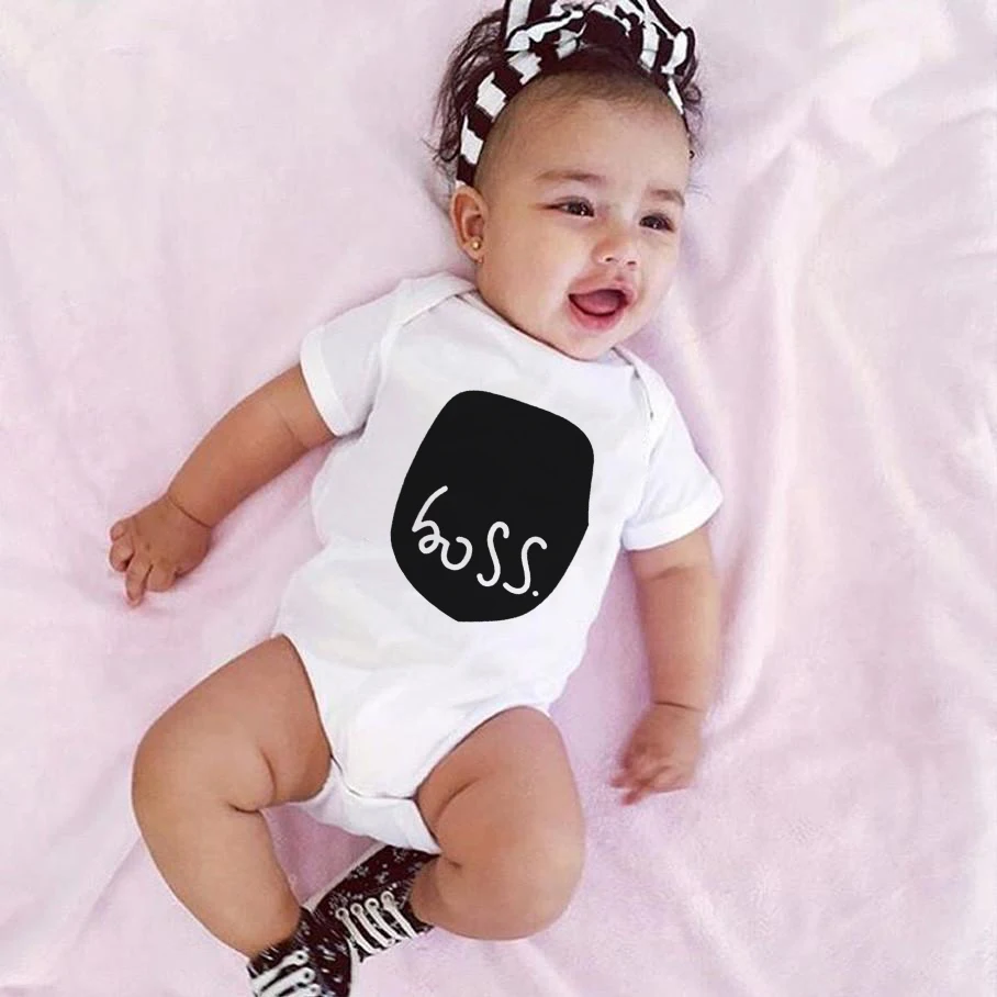 2019 Одежда для новорожденных хлопковые комбинезоны летние костюмы с короткими