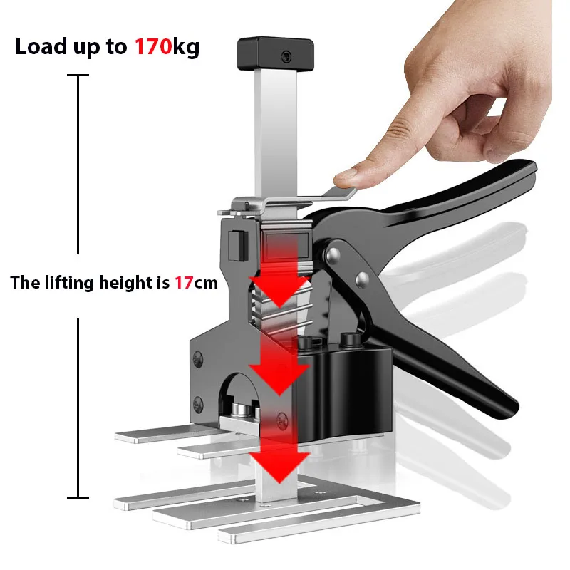 Height Adjustment Lifter Pirate Arm Leveling Auxiliary Tool Lifting Leveler Plaster Sheet Repair Cabinet Jack | Инструменты