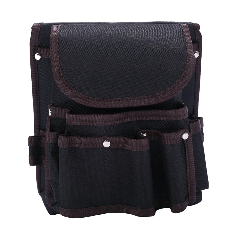 

600D Waterproof Cloth Rivet Fixed Tool Bag Belt Utility Kit Pocket Pouch