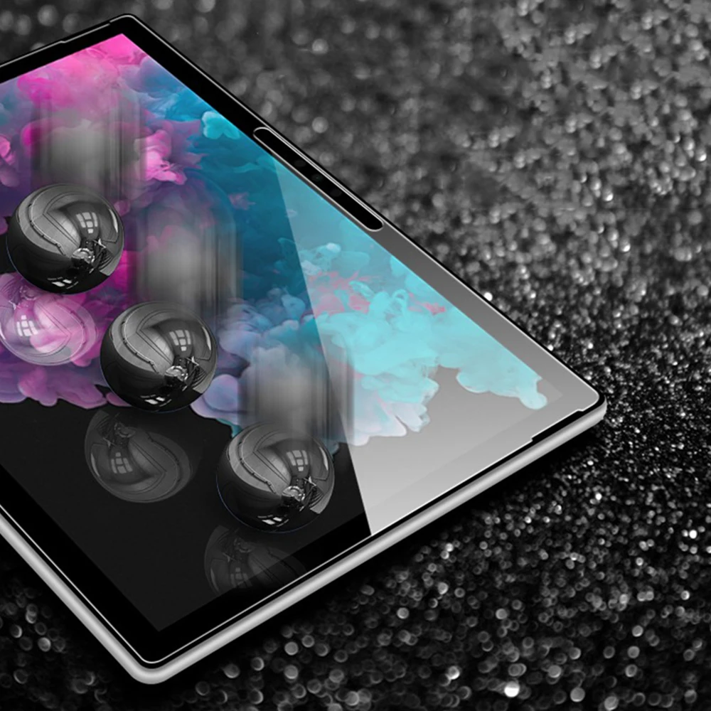 Закаленное стекло для Microsoft Surface Pro 8 7 6 5 4 3 2 X Go чехол-книжка защитная пленка защита