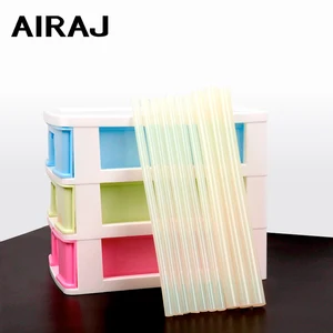 AIRAJ 10 шт. 11 мм * 150 мм7 мм * 150 мм термоплавкий пистолет клеевые палочки для рукоделия аудио карта инструменты для творчества пластиковые палочки для клеевого пистолета