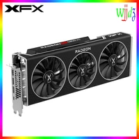 gaming video card xfx rx 6600 rx6700 xt for mining game graphics card rx6600 8gb oc rx 6800 gddr6 pc gpu support motherboard
