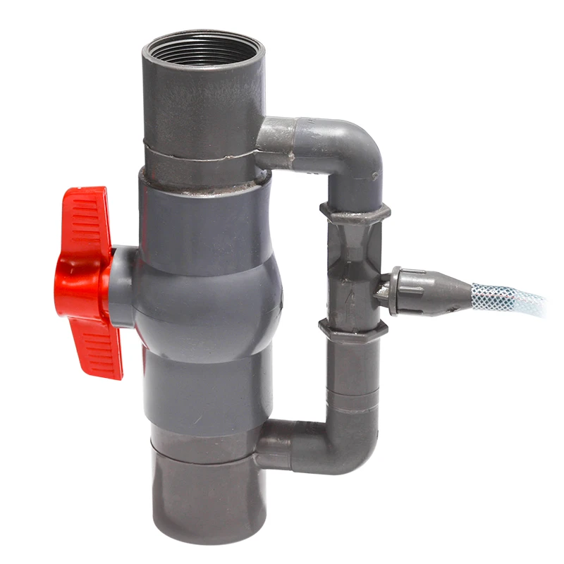 

32/40/50/63mm Automatic Venturi Fertilizer Injectors Switch Filter Water Tube Device Watering Kits Garden Irrigation Supplies
