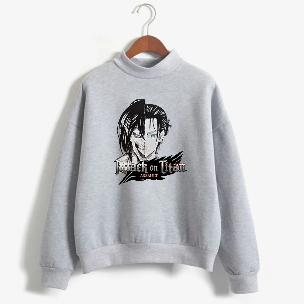 

Attack on Titan Japanese Anime Print Women Hoodie Autumn Fashion Sweatshirts Loose Hoodies Warm Pullover Hoody For Men
