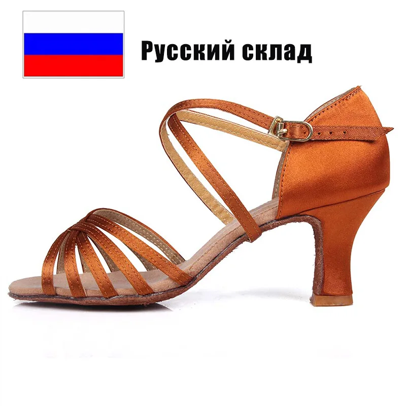 Быстрая доставка Для женщин Туфли для латинских танцев девочек женские бальные