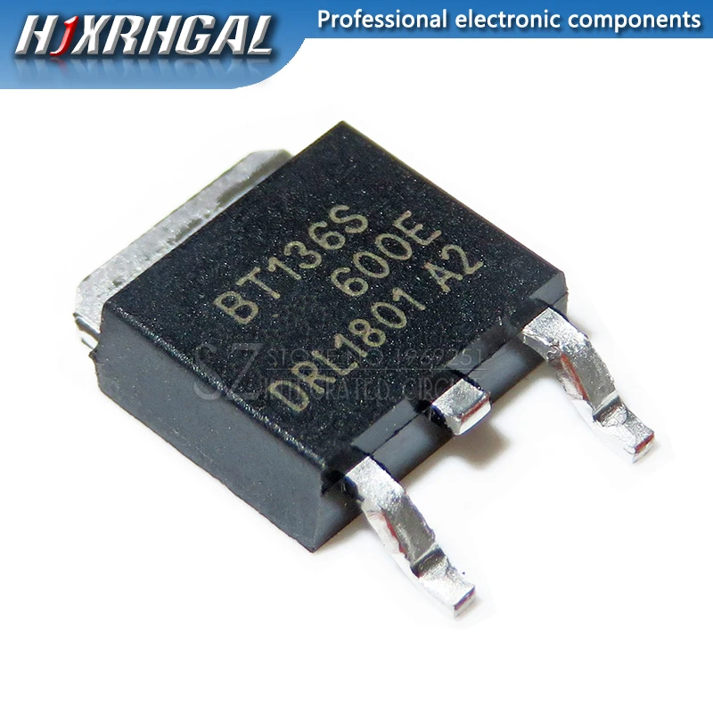 1 шт./лот BT136S600E BT136S 600E triac SMD TO 252 аутентичный|Интегральные схемы| |