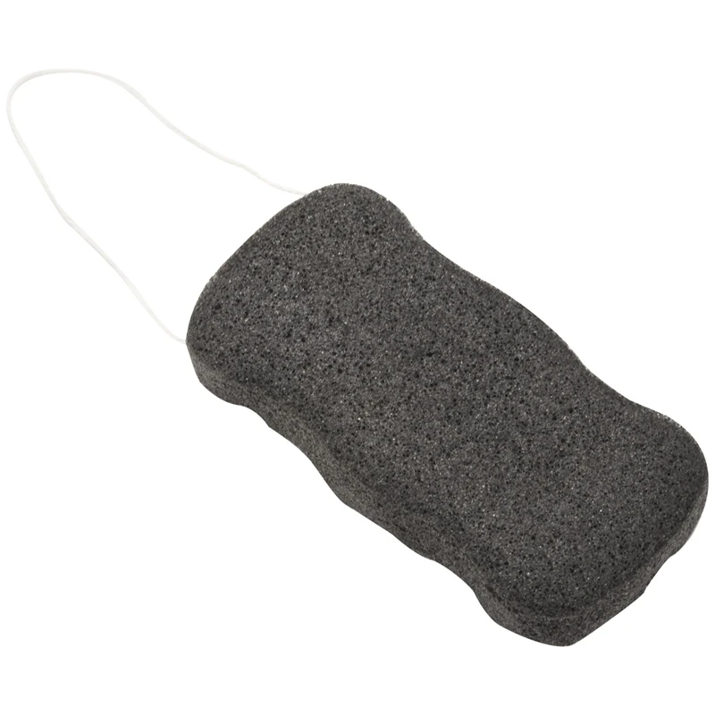 Konjac Sponge Set with Activated Bamboo Charcoal - Body & Facial Deep Cleansing for Skin Care | Дом и сад