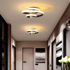 Современная Потолочная люстра для внутреннего коридора, лампа для коридора, гостиной, домашний декор в скандинавском стиле, простая светодиодсветодиодный лампа для спальни
