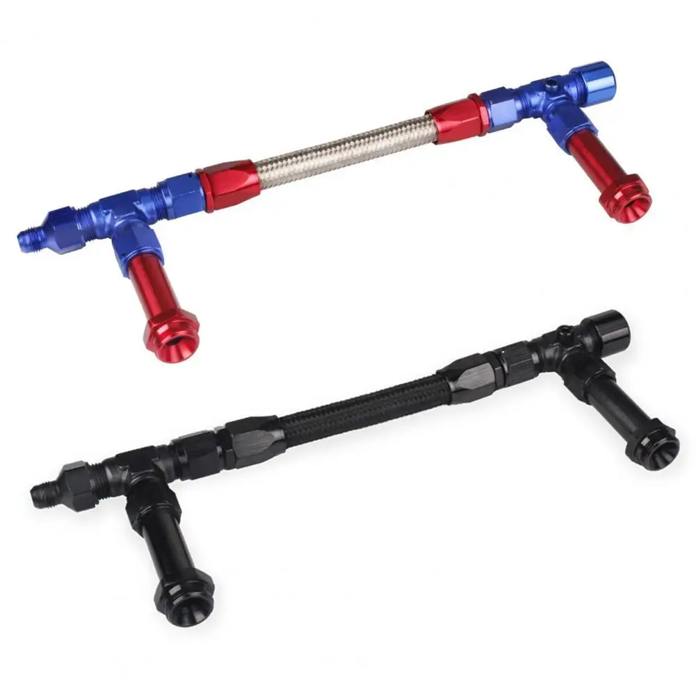

Practical Dual Feed Fuel Line Non-deformation Anti-corrosive Replacement Leak-proof Durable Universal Carb Line Fitting for Car