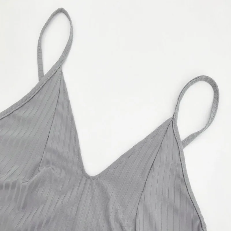 

Sexy Deep V Neck Dress Women Sleeveless Camisole Backless Mini Dresses 2020 Summer Lady Sexy Club Wear Elegant Vestidos