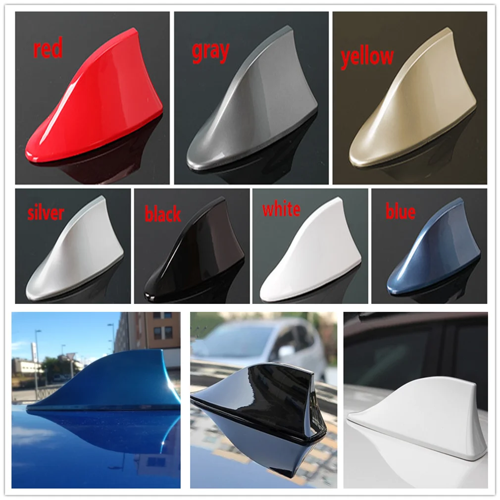 

Car Shark Fin Antenna Auto Radio Signal Aerial Roof Antennas for Toyota V Hilux Land Cruiser Avanza Carina Celica Corona
