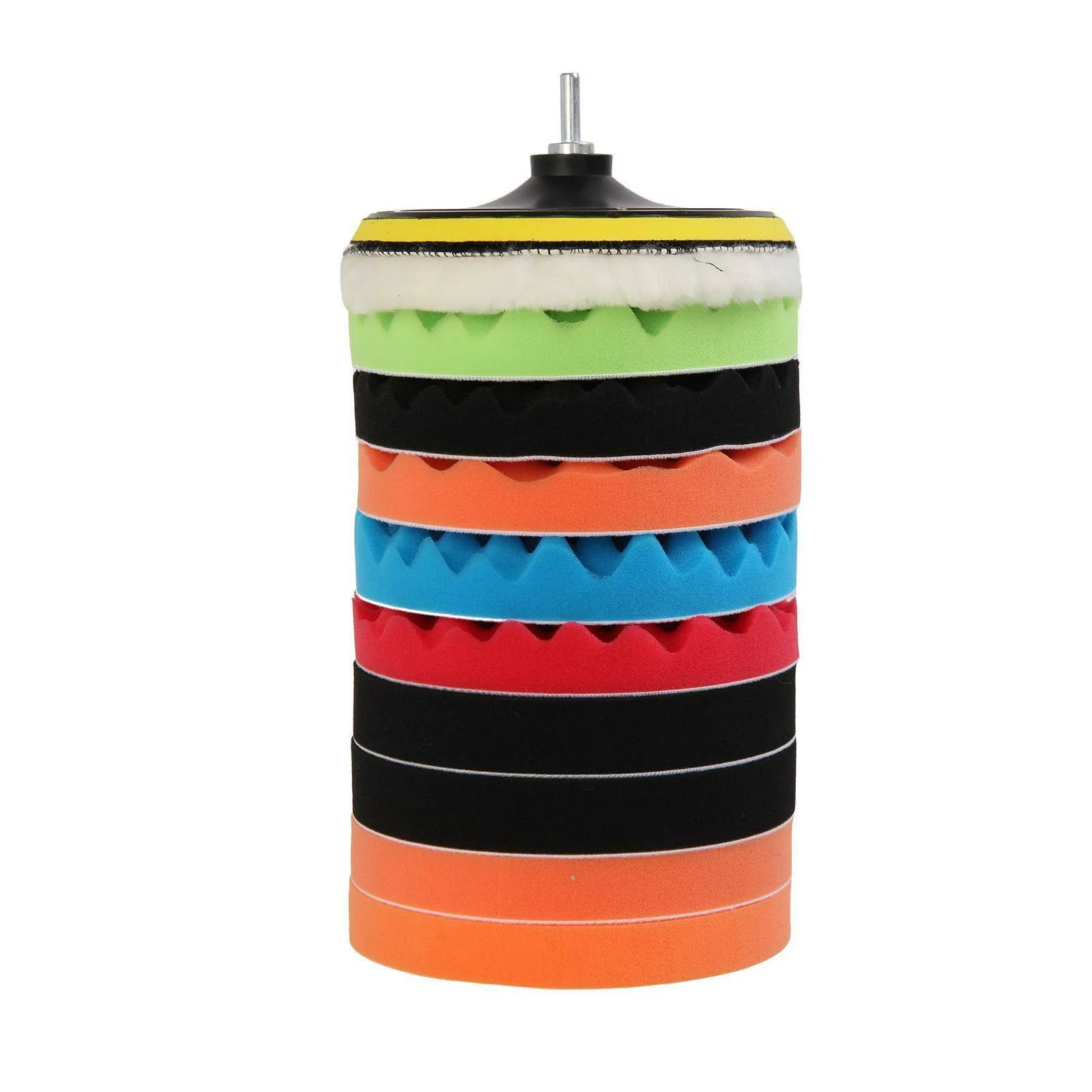 

Buffer Polishing Pad Buffing Car Kit Parts Roundness Set Sponge 11 Pcs