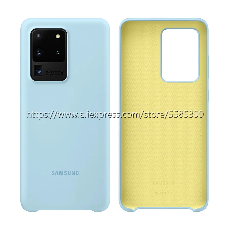 EF-PG985 Grid Silicone Real Original Funda Samsung S20 Ultra Case With Camera Protection Galaxy S20+ Plus Cover | Мобильные телефоны
