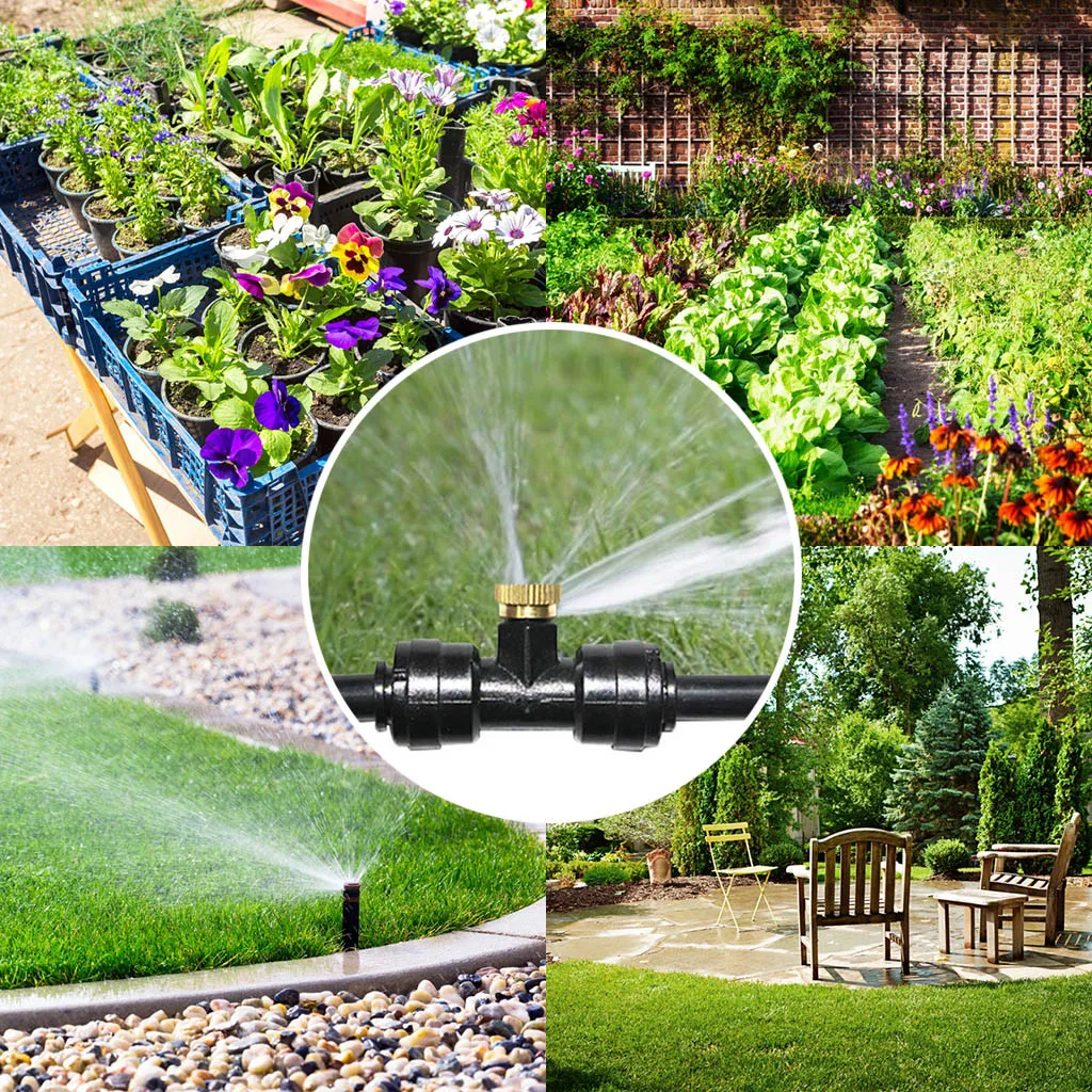 

Irrigation system Pop-Up Watering System Sprinkler Outdoor Garden Accessorie Sprinkler Adapter Kit riego por goteo
