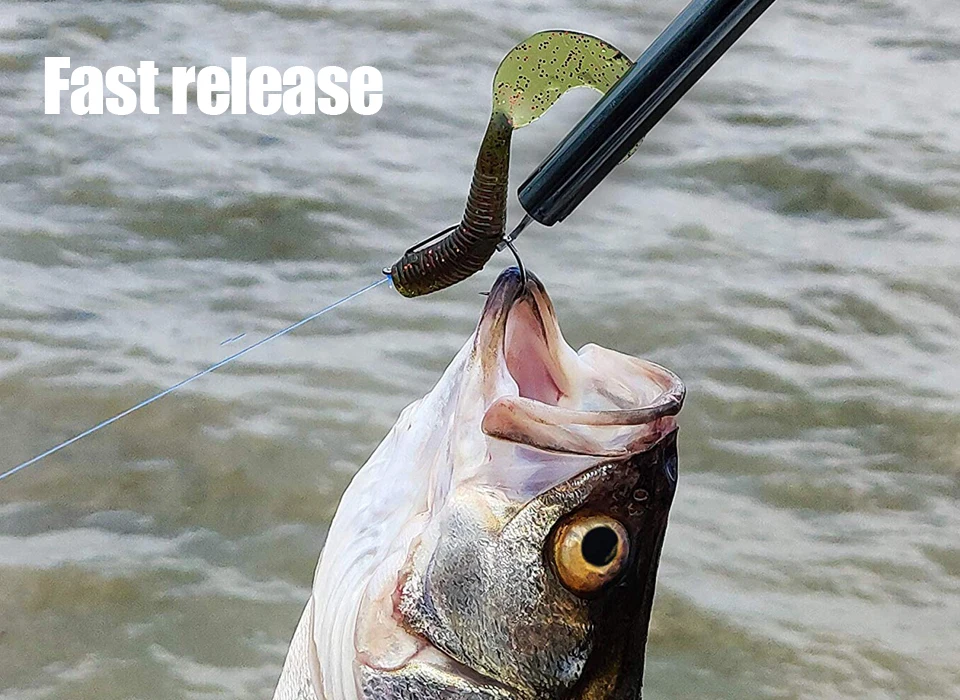 Crazy Shark алюминиевый крючок для удаления рыбы крюк экстрактор легкий крюк деташер портативный развязки Товары для рыбалки 24,5 см