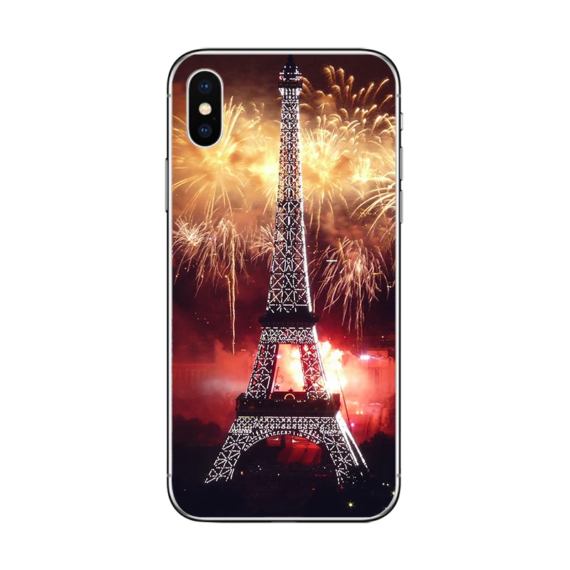 Чехол для телефона cicibers Love Paris с Эйфелевой башней мягкий силиконовый чехол из ТПУ