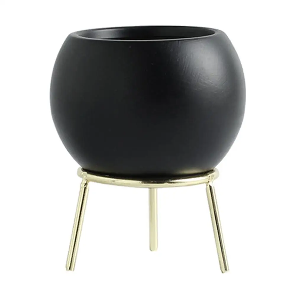 Белый керамический Средний суккулент кактус цветочное растение шестигранные