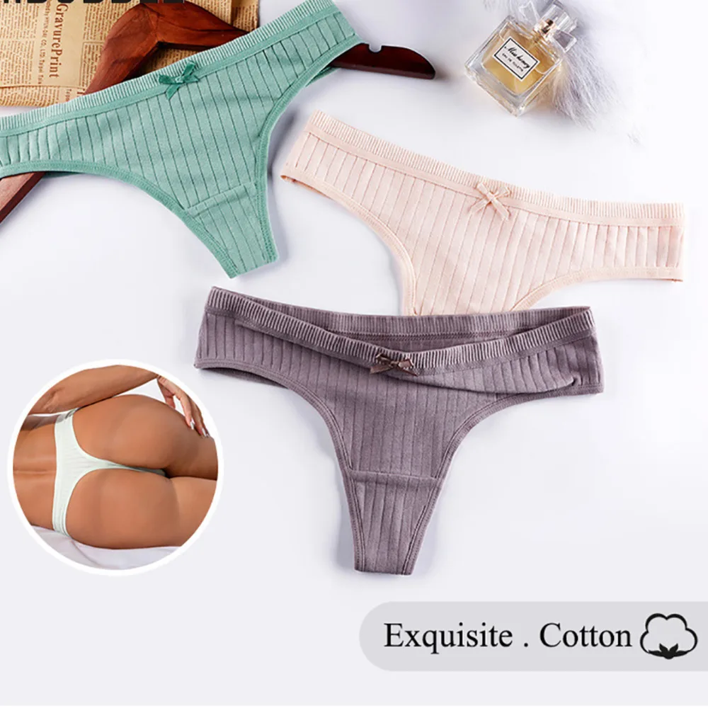 Сексуальные женские бесшовные трусики с низкой талией из хлопка трусы большого