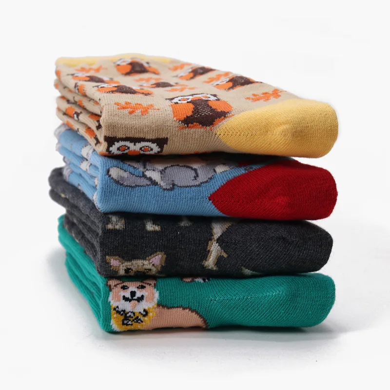 Peonfly мультяшный креативный мультфильм Кот собака животные Харадзюку сумасшедшие