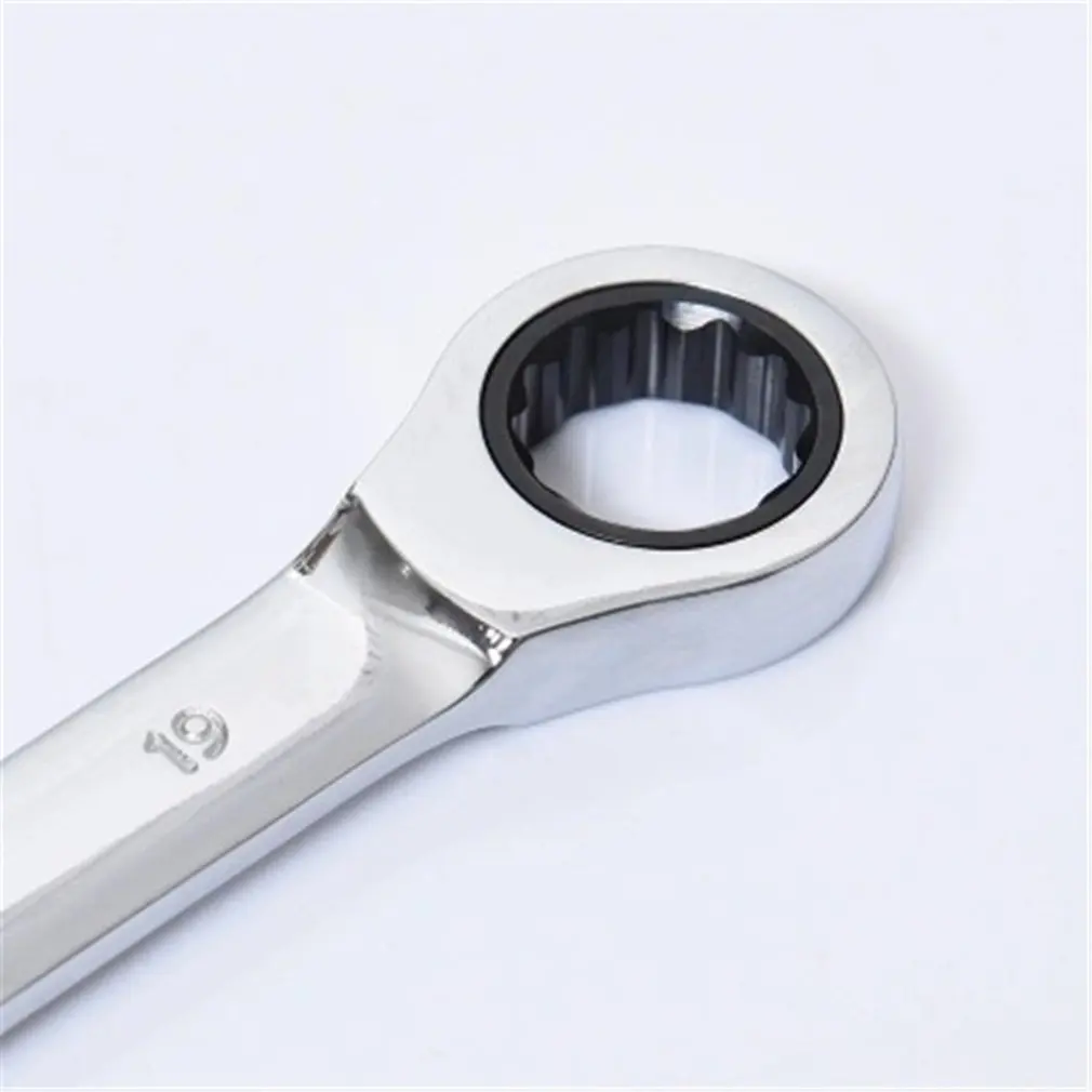 6-24MM 72 Teeth Fixed Head Combination Ratchet Wrench Multiuse Wrenches Dual Use Spanners Auto Repair Hand Tools | Инструменты