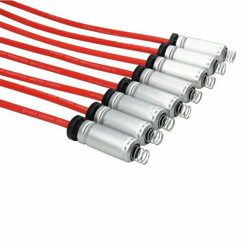 Набор проводов для свечей зажигания красного цвета комплект Sparkplug Chevrolet GMC GM 6 0 л V8
