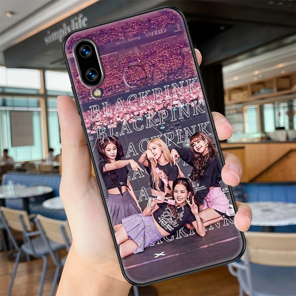 

Kpop BLACKPINKs Combination Phone case For Huawei Honor 6 7 8 9 10 10i 20 A C X Lite Pro Play black soft back trend Etui fashion