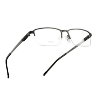 man glasses frame optical eyeglasses frames 2022 square half metal myopia prescription computer transparent eye glass eyewear