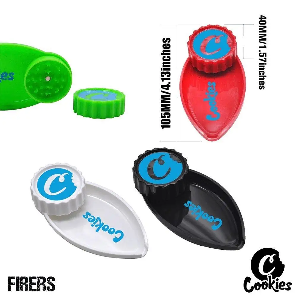 2 IN 1 Herb Grinder with Mini Tray Plastic Wholesale | Дом и сад